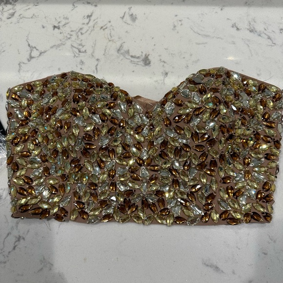 ‼️SOLD‼️ Marciano embellished corset - Picture 3 of 9